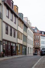 Quartier an der Kürschnergasse Erfurt; Eingartner Khorrami Architekten BDA, Leipzig, Bild: Maximilian Meisse