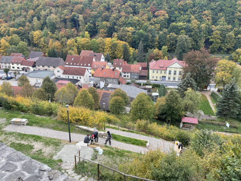 Liebenstein Fertigstellung Übergang Burg, Bild: Andrea Wenzel-Schlicht