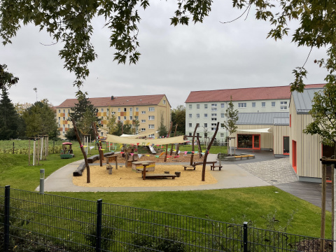 Kita Kölleda - Garten, Bild: Andrea Wenzel-Schlicht