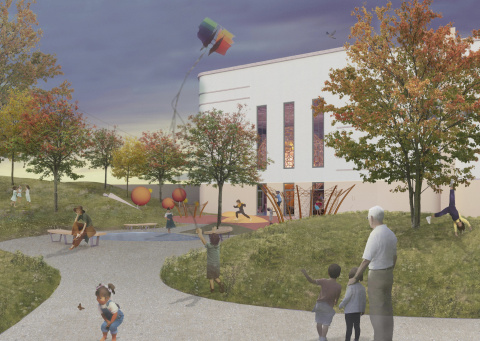 Gloria Palast Weißenfels - Außenperspektive, Bild: Torsten Köppe