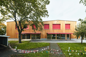 Ansicht vom Schulhof, Bild: Peter Eichler