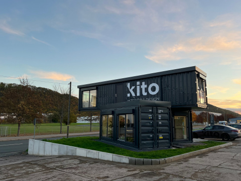 Neubau Seecontainer Büro - Perspektive, Bild: Niclas Necke