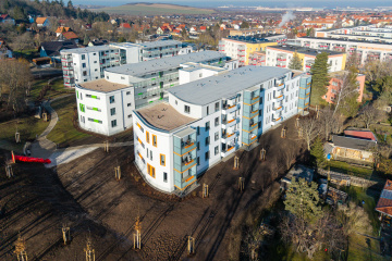 Außenansicht Haus 2 und Haus 3, Bild: Johannes Krey
