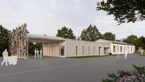 Städtischer Bauhof Bad Tennstedt, Visualisierung, Bild: Jan Fitzner