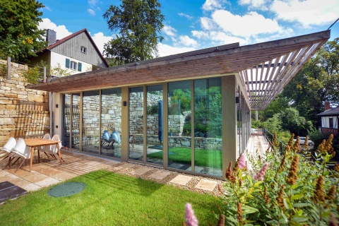 Ansicht - Terrassenseite, Bild: Claus Bach