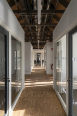 Der Entwurf sah als wichtigstes Merkmal vor, die bereits vorhandene besondere Stahlbetonkonstruktion sichtbar zu lassen., Bild: Frank Häselbarth