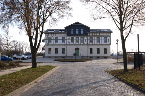 Blick aus der Bahnhofstraße, Bild: Dirk Hädicke