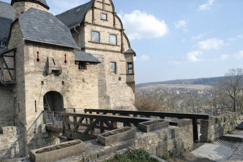 Brücke zum Oberschloss, Bild: Christiane Hille