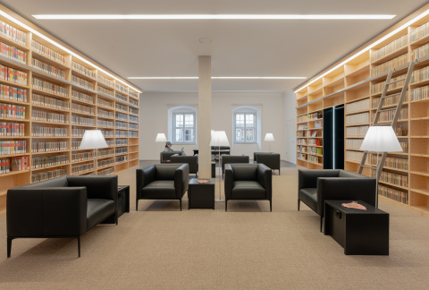 Neubau Leselounge, Bild: Steven Neukirch