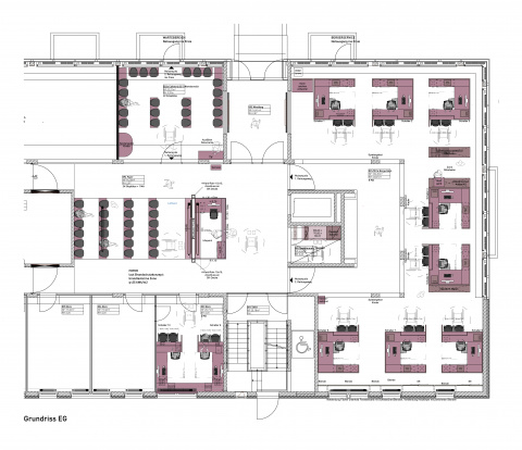 Grundriss Bürgerservice, Bild: Markus Bastam