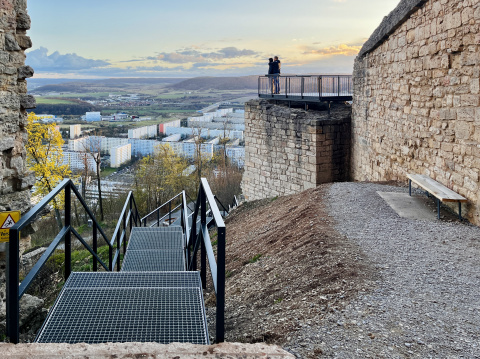 1. Blickrichtung West - Neu-Lobeda und Saaletal, Bild: Christian Brüstel