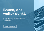Deutscher Nachhaltigkeitspreis Architektur, Bild: Deutscher Nachhaltigkeitspreis
