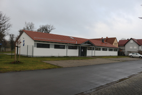 Ersatzneubau eines Sozialgebäudes am Sportplatz in Wechmar, Bild: Matthias Zacher