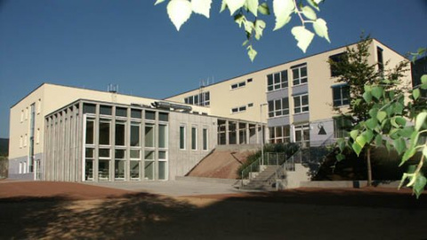 Westansicht Aula, Bild: Steffen Ludwig