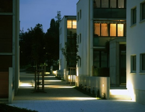 Fussweg durch das Quartier, Bild: Claus Bach