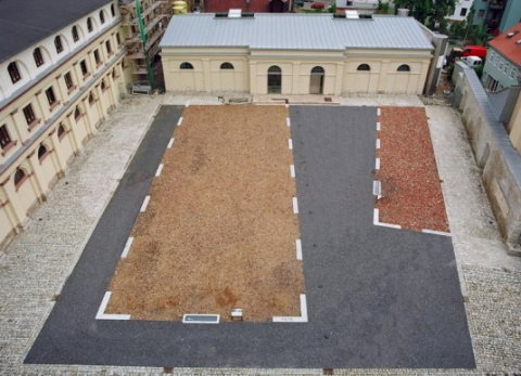 Marstallhof über Tiefmagazin, Bild: Klaus Aschenbach