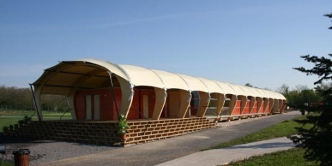 Gesamtansicht des Pavillons, Bild: Helge Bucki