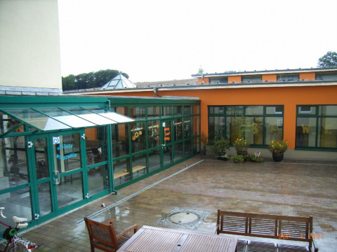 Verbinder zum Neubau, Bild: Klaus Sorger