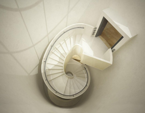 Neue Museumstreppe/ Treppenhaus 2.BA, Bild: Klaus Aschenbach