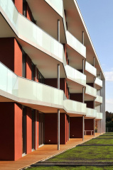 Wohnseite mit Freibereichen, Bild: Claus Bach